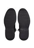 Calvin Klein Deri Siyah Erkek Bot LACE UP BOOT W/ ZIP LTH
