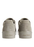 Calvin Klein Gri Erkek Sneaker LOW TOP LACE UP BSKT SUE