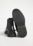 Calvin Klein Deri Siyah Erkek Bot LACE UP BOOT W/ ZIP MONO
