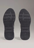 Calvin Klein Siyah - Haki Erkek Sneaker LOW TOP LACE UP KNIT