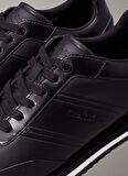 Calvin Klein Siyah Erkek Sneaker LOW TOP LACE UP LTH HF