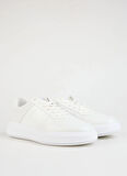 Calvin Klein Beyaz Erkek Sneaker LOW TOP LACE UP HF