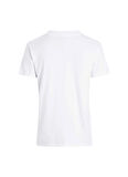 Calvin Klein Jeans Yuvarlak Yaka Baskılı Beyaz Kadın T-Shirt SS MONOLOGO ARCHIVE JERSEY