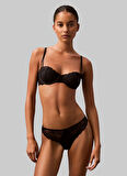 Calvin Klein Siyah Balenli Sütyen 000QF7922E CK WOMEN