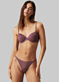 Calvin Klein Pembe Balenli Sütyen 000QF6875E CK WOMEN