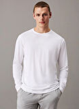 Calvin Klein Beyaz Erkek T-Shirt 000NM2771E100