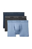 TRUNK 3PK, Siyah Erkek Boxer