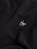 Calvin Klein Erkek Modern Bisiklet Yaka Siyah Kazak