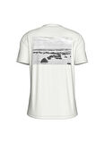 Calvin Klein Jeans Bisiklet Yaka Düz Beyaz Kadın T-Shirt J20J224986YAF