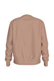 Kadın INSTITUTIONAL Crewneck Sweatshirt - Pudra Pembe | XS