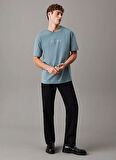 Calvin Klein Mavi Erkek T-Shirt K10K111346CFQ