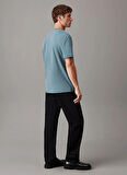 Calvin Klein Mavi Erkek T-Shirt K10K111346CFQ