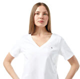 Modern Regular Kadın Beyaz T-Shirt