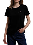 Tommy Jeans Tjw Soft Jersey Tee Dw0dw14616 Kadın Örgü tişört