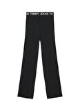 Tommy Jeans Normal Bel Dar Siyah Kadın Pantolon DW0DW14428BDS