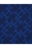 TH MONOGRAM SCARF Erkek Siyah Atkı