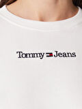 tommy hilfiger Sweat DW0DW15056 Beyaz Regular Fit