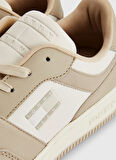 Tommy Hilfiger Bej Erkek Deri Sneaker EM0EM01165ACI