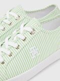 Essential Sneaker in Seersucker