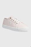 essential sneaker in seersucker
