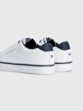 Tommy Hilfiger TH Hı Vulc Core Low Leather Erkek Sneaker Ayakkabı