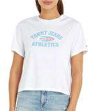 Tommy Hilfiger Klasik Atletik Tişört Kadın
