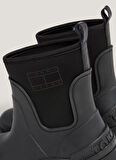 Tommy Hilfiger Siyah Erkek Bot TJM RUBERIZED BOOT