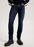 Tommy Hilfiger Normal Bel Normal Paça Slim Fit Siyah Erkek Denim Pantolon MW0MW333381BL