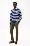 Erkek Chino Bleecker 1985 Pima Cotton Pantolon - Haki | 31/30