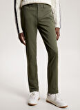 Tommy Hilfiger Normal Bel Normal Paça Slim Fit Haki Erkek Pantolon MW0MW26619RBN