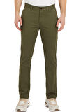Tommy Hilfiger Normal Bel Normal Paça Slim Fit Haki Erkek Pantolon MW0MW26619RBN