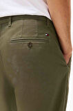 Erkek Chino Denton 1985 Pima Cotton Pantolon - Haki | 34/32