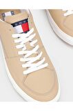 Erkek Tommy Hilfiger Vulcanized Leather Sneaker EM0EM01341