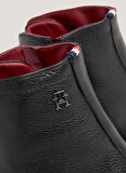 Tommy Hilfiger Deri Siyah Erkek Bot COMFORT CLEATED THERMO LTH BOOT