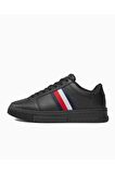 Erkek Tommy Hilfiger Supercup Stripes Low Top Sneakers FM0FM04895