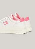 Tommy Hilfiger Bej Kadın Deri Sneaker EN0EN02500YBI
