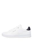 Tommy Hilfiger Beyaz Erkek Sneaker COURT CUP LTH PERF DETAIL