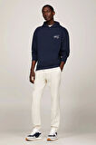 Tommy Hilfiger Erkek Signature Lacivert Sweatshirt