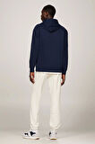 Tommy Hilfiger Erkek Signature Lacivert Sweatshirt