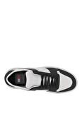Tommy Hilfiger Siyah - Beyaz Erkek Deri Sneaker THE BROOKLYN LEATHER