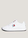Tommy Hilfiger Beyaz Erkek Sneaker TOMMY JEANS FLEXI RUNNER