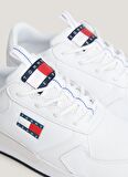 Tommy Hilfiger Beyaz Erkek Sneaker TOMMY JEANS FLEXI RUNNER