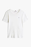 Kadın Slim Fit T-Shirt - Ekru | XL