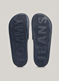 Tommy Hilfiger Lacivert Erkek Plaj Terliği TOMMY JEANS POOL SLIDE ESS