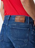 Tommy Hilfiger Normal Bel Slim Fit Erkek Denim Şort MW0MW35176