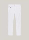 Tommy Jeans Normal Bel Normal Beyaz Erkek Denim Pantolon DM0DM187461CE