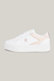 Tommy Hilfiger TH PLATFORM COURT SNEAKER Kadın Beyaz Sneaker FW0FW079100LB
