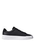 Tommy Hilfiger Siyah Erkek Sneaker TH COURT LEATHER