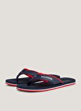 Tommy Hilfiger Lacivert Erkek Plaj Terliği COMFORT HILFIGER BEACH SANDAL