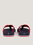 Tommy Hilfiger Lacivert Erkek Plaj Terliği COMFORT HILFIGER BEACH SANDAL